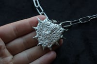 Image 5 of dead good spikey beetle wing necklace 