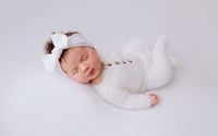 Image 1 of Fluff Newborn Romper