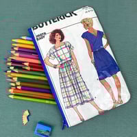 Image 1 of Sewing Pattern Pencil Case, Wrap Top and Dirndl Skirt