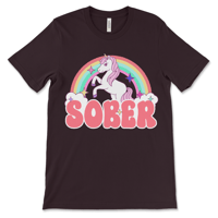 Image 2 of Sober Tshirt | Sober Unicorn Tee