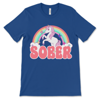 Image 5 of Sober Tshirt | Sober Unicorn Tee