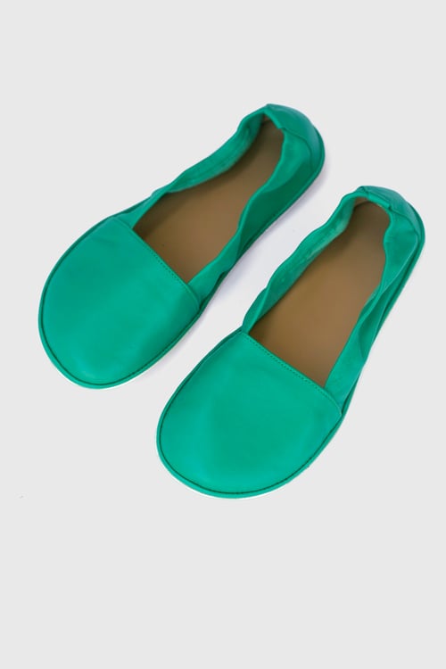 Image of Isla Espadrilles in Emerald Green