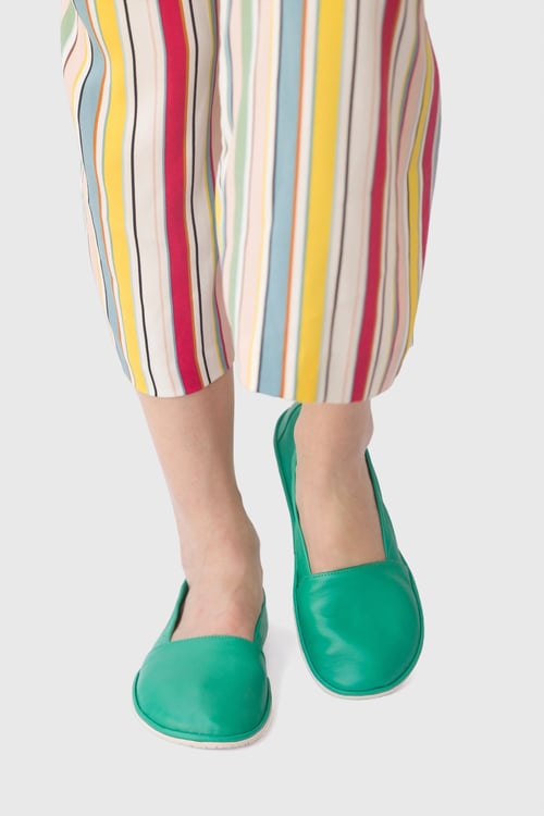 Image of Isla Espadrilles in Emerald Green