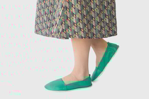 Image of Isla Espadrilles in Emerald Green
