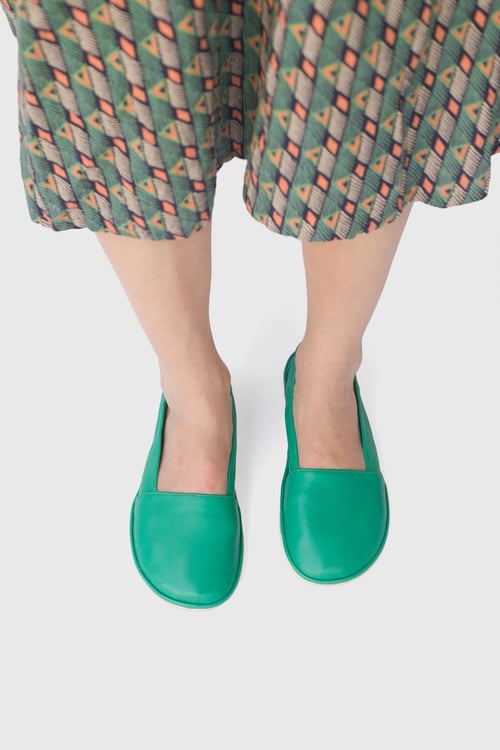 Image of Isla Espadrilles in Emerald Green