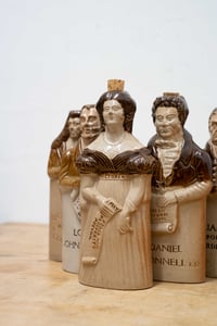 Image 3 of 20th Century Political Stoneware Flasks made by Denby