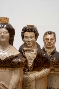Image 5 of 20th Century Political Stoneware Flasks made by Denby
