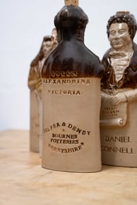 Image 8 of 20th Century Political Stoneware Flasks made by Denby