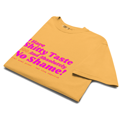 Image of SHITTY TASTE NO SHAME TEE 