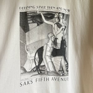Image of Saks Fifth Avenue Vogue Ad T-Shirt