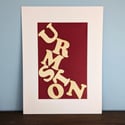 Tumbledown Town Mounts, unframed - Summer Sample Sale