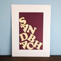 Tumbledown Town Mounts, unframed - Summer Sample Sale