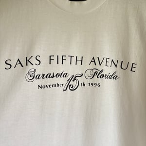 Image of Saks Fifth Avenue Sarasota T-Shirt