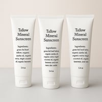 Tallow Mineral Sunscreen