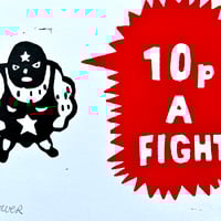 Image 3 of '10p a Fight' Print