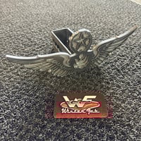 Image 1 of US Army Master Aviation Badge Hitch Cover - Two Layers