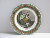 Image 1 of Vintage Adams Wedgwood Plate, Cries of London 'Hot Spice Gingerbread Smoking Hot' by F. Wheatley 