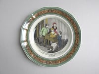 Image 2 of Vintage Adams Wedgwood Plate, Cries of London 'Hot Spice Gingerbread Smoking Hot' by F. Wheatley 
