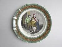 Image 3 of Vintage Adams Wedgwood Plate, Cries of London 'Hot Spice Gingerbread Smoking Hot' by F. Wheatley 