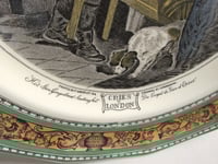 Image 9 of Vintage Adams Wedgwood Plate, Cries of London 'Hot Spice Gingerbread Smoking Hot' by F. Wheatley 