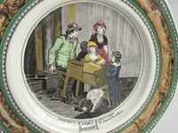 Image 6 of Vintage Adams Wedgwood Plate, Cries of London 'Hot Spice Gingerbread Smoking Hot' by F. Wheatley 