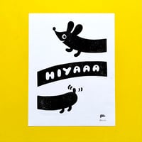 Image 1 of 'Happy Sausage' Print