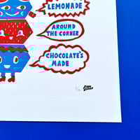 Image 2 of 'Milk Milk Lemonade' Print