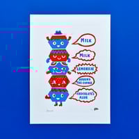 Image 1 of 'Milk Milk Lemonade' Print