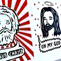 Image 2 of 'God meets Jesus' Print
