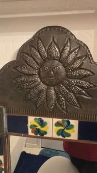 Image 2 of PL  - Metal & Tile Mirror