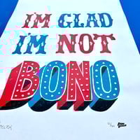 Image 2 of 'Bono' Print