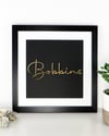 Bobbins Woodcut Artwork - Summer Sample Sale 2025