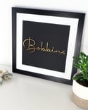 Bobbins Woodcut Artwork - Summer Sample Sale 2025