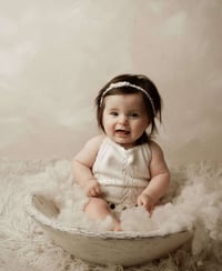 Image 1 of Little Knit Sitter Romper
