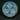 Blue Green Reticello w/ribbon style dot stack Marble