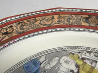Image 14 of Vintage Adams Wedgwood Plate 'Old Curiosity Shop' Dickens Series Ware Decorative Pottery 