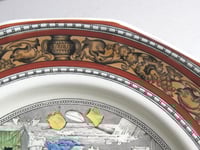 Image 15 of Vintage Adams Wedgwood Plate 'Old Curiosity Shop' Dickens Series Ware Decorative Pottery 
