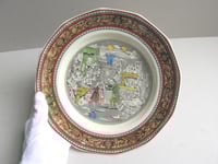 Image 4 of Vintage Adams Wedgwood Plate 'Old Curiosity Shop' Dickens Series Ware Decorative Pottery 