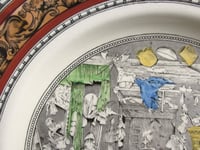 Image 6 of Vintage Adams Wedgwood Plate 'Old Curiosity Shop' Dickens Series Ware Decorative Pottery 
