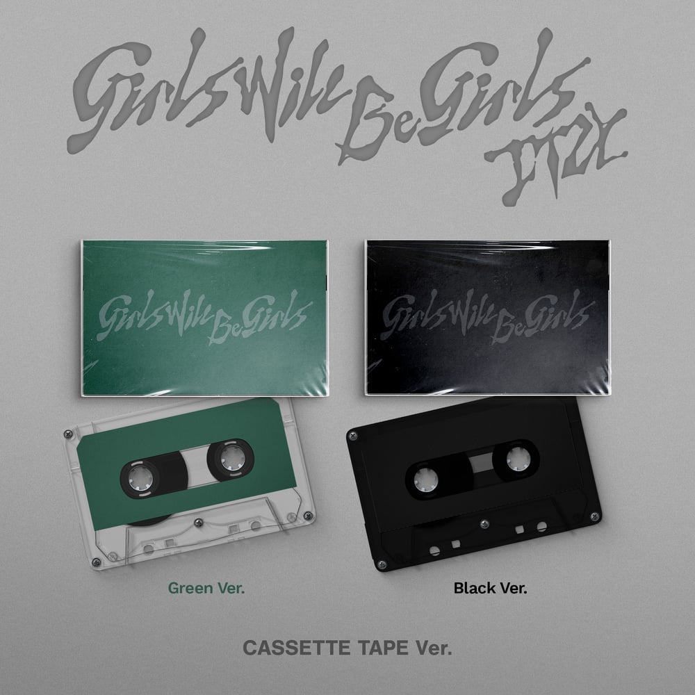 Image of [PRE-ORDER] ITZY ‘Girls Will Be Girls’ (Cassette Tape Ver.) + Apple Music POBs