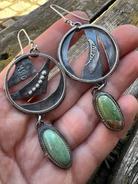 Image 3 of Boho Hoop Earrings