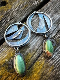 Image 1 of Boho Hoop Earrings