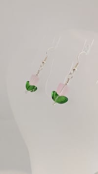 Image 2 of May Flowers Dangle Earrings