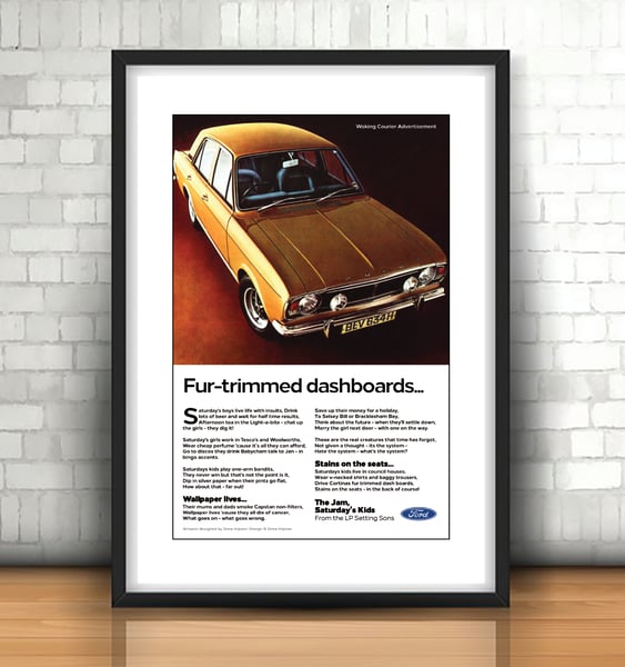Image of LIMITED STOCK! The Jam Saturdays Kids Print