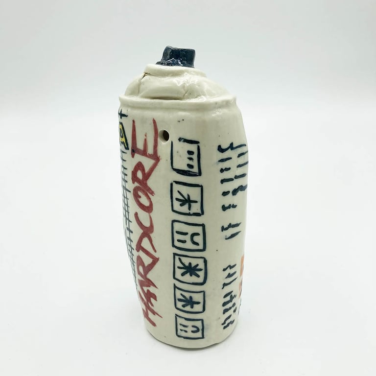 SPRAY DISTROY - MONTANA HARDCORE - PORCELAINE Image 2