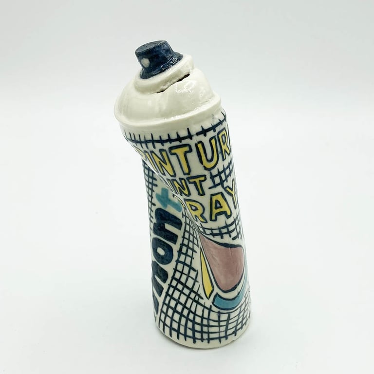 SPRAY DISTROY - MONTANA HARDCORE - PORCELAINE Image 3