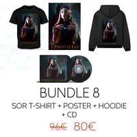 SoR BUNDLE 8 (T-SHIRT, POSTER A3, HOODIE, CD) PRE-ORDER