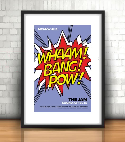 Image of LIMITED STOCK! The Jam Sound Affects Print