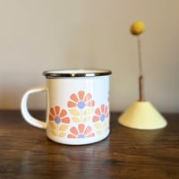 Image 5 of Coral Enamel Mug