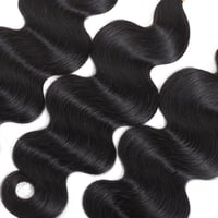 Image 2 of  Super  Virgin High Quality 100% Human Hair Weave  Malaysian Body waves